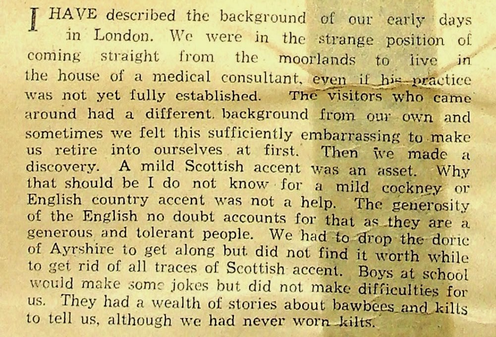 Section 1 of Robert Fleming article 3